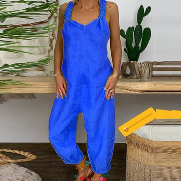 fashion women casual loose sleeveless jumpsuit playsuit trousers overalls ~3xl, Black;white
fashion women casual loose sleeveless jumpsuit playsuit trousers overalls ~3xl, Black;white