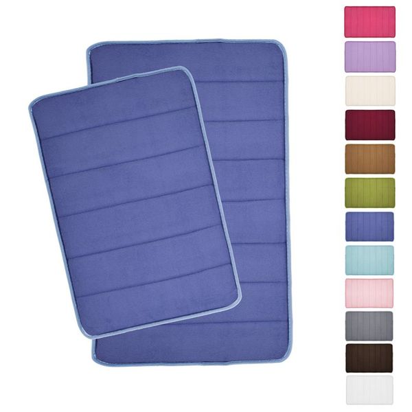40*60cm microfibre memory foam bathroom shower bath mat with non slip back useful
40*60cm microfibre memory foam bathroom shower bath mat with non slip back useful