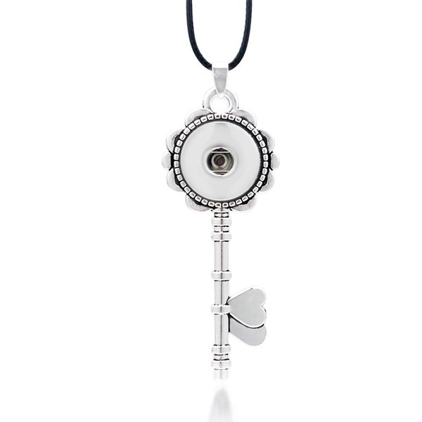 fashion key interchangeable flower ginger necklace 035 fit 18mm snap button pendant necklace charm jewelry for women gift, Silver
fashion key interchangeable flower ginger necklace 035 fit 18mm snap button pendant necklace charm jewelry for women gift, Silver