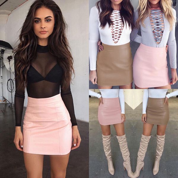fashion office pu leather skirt women ladies bandage leather high waist pencil bodycon hip short mini skirt slim stretch, Black
fashion office pu leather skirt women ladies bandage leather high waist pencil bodycon hip short mini skirt slim stretch, Black