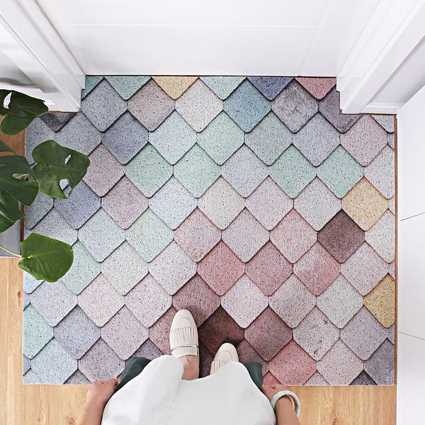 nordic green plants and geometry entrance hall carpet pvc wire loop mat ins door mat living room floor bathroom non-slip rug
nordic green plants and geometry entrance hall carpet pvc wire loop mat ins door mat living room floor bathroom non-slip rug