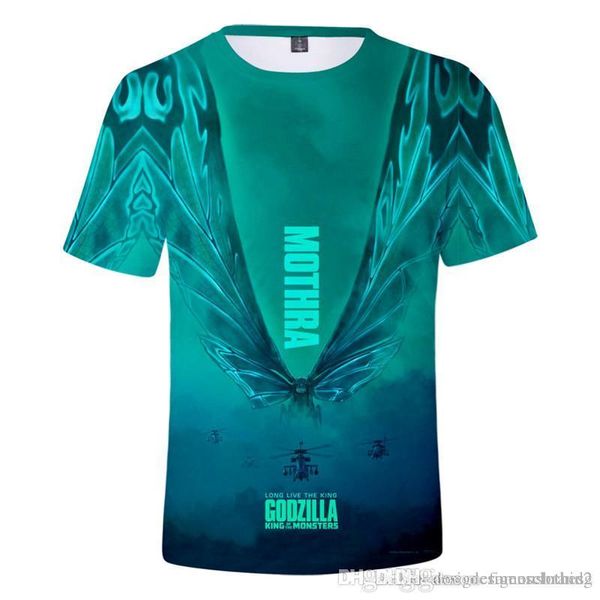 godzilla king of the monsters print mens tshirts summer short sleeve crew neck boy fashion movie mens tees, White;black
godzilla king of the monsters print mens tshirts summer short sleeve crew neck boy fashion movie mens tees, White;black