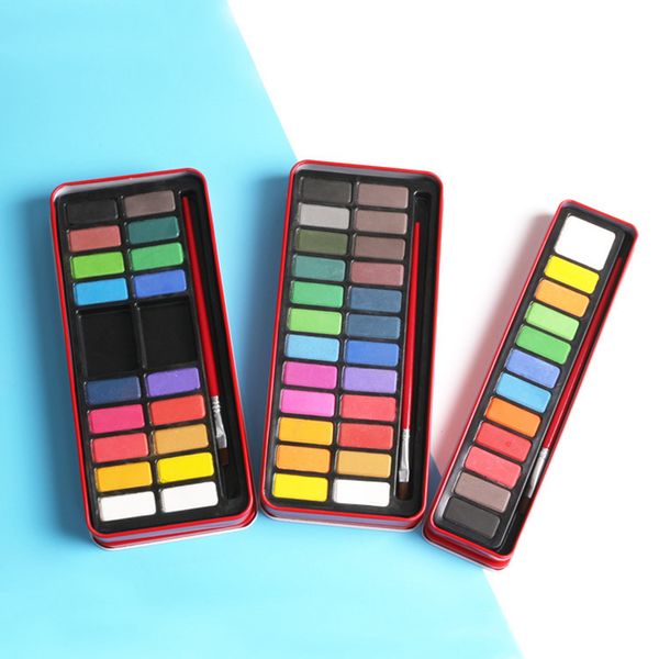 ydnzc 12/18/24 portable solid watercolor paint set with paintbrush bright color painting pigment set for student art supplies
ydnzc 12/18/24 portable solid watercolor paint set with paintbrush bright color painting pigment set for student art supplies