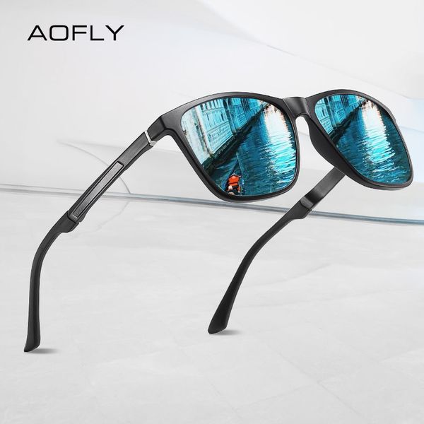 aofly men's sunglasses aluminum magnesium temple anti-glare mirror lens driving square sun glasses male uv400, White;black
aofly men's sunglasses aluminum magnesium temple anti-glare mirror lens driving square sun glasses male uv400, White;black