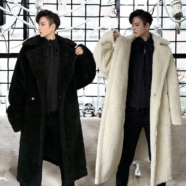 winter mens overcoat long coat thick warm cashmere blend black white loose men coats k098
winter mens overcoat long coat thick warm cashmere blend black white loose men coats k098