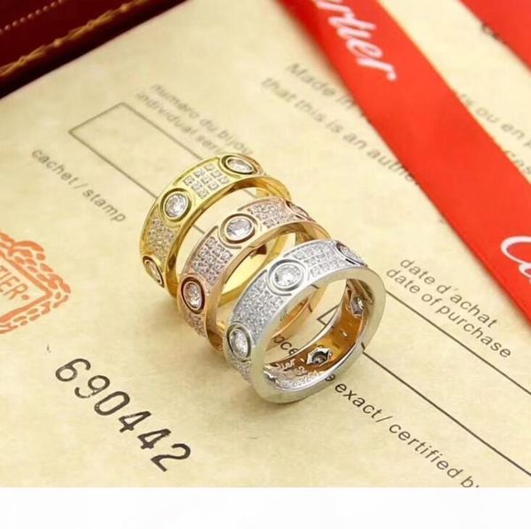 designer rings stainless steel luxury 18k gold plated lovers rings men women ring rose crtiêr plated jewelry l rings, Silver
designer rings stainless steel luxury 18k gold plated lovers rings men women ring rose crtiêr plated jewelry l rings, Silver