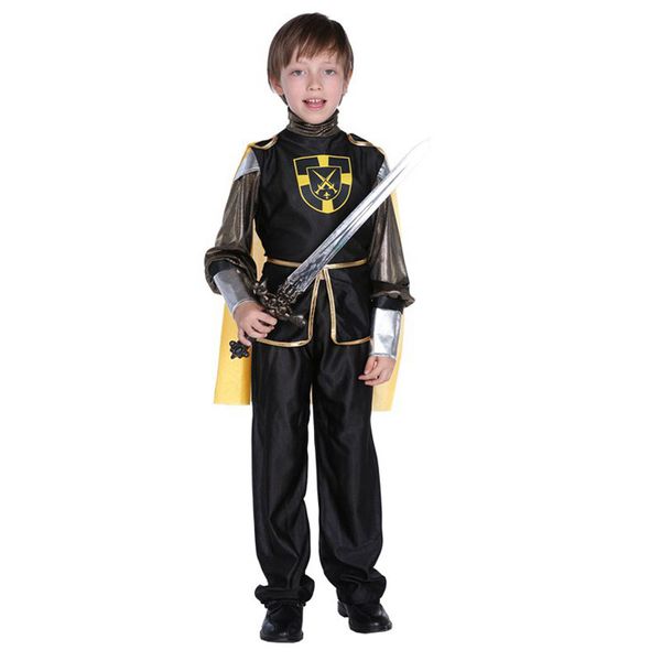 kids child renaissance warrior costume royal little king costumes yellow cape for boys halloween role play party costumes, Black;red
kids child renaissance warrior costume royal little king costumes yellow cape for boys halloween role play party costumes, Black;red