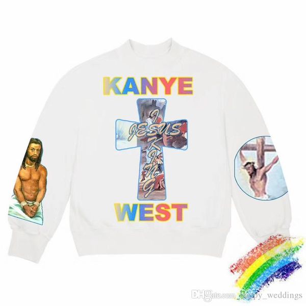 kanye west jesus is king sweatshirts men women 3d digital printing jesus is king hoodie hooded sunday service pullover, Black
kanye west jesus is king sweatshirts men women 3d digital printing jesus is king hoodie hooded sunday service pullover, Black
