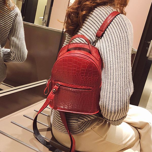 fashion women alligator 2019 backpack mini soft touch multi-function small backpack female ladies shoulder bag female
fashion women alligator 2019 backpack mini soft touch multi-function small backpack female ladies shoulder bag female