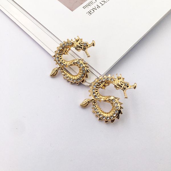 2020 chinese dragon new year crystal rhinestone earrings statement wedding bridal brincos fashion jewelry women gift, Silver
2020 chinese dragon new year crystal rhinestone earrings statement wedding bridal brincos fashion jewelry women gift, Silver