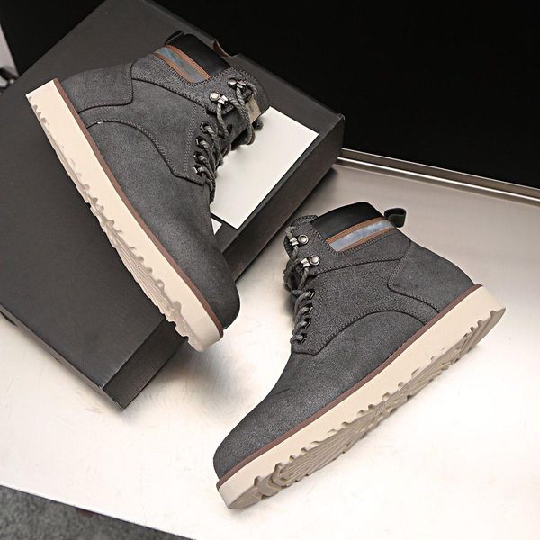 new autumn and winter style luxury designer mens boots shoes leather material men's casual shoes platform mens loafers fashion choices, Black
new autumn and winter style luxury designer mens boots shoes leather material men's casual shoes platform mens loafers fashion choices, Black
