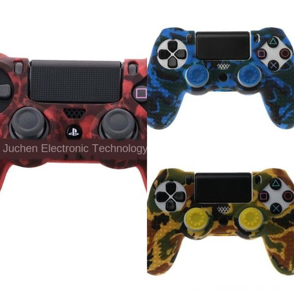 vnt7x anti-slip silicone skin cover case for sony play station dualshock 4 ps4 pro caps controller+ 2 thumb stick grips slim
vnt7x anti-slip silicone skin cover case for sony play station dualshock 4 ps4 pro caps controller+ 2 thumb stick grips slim