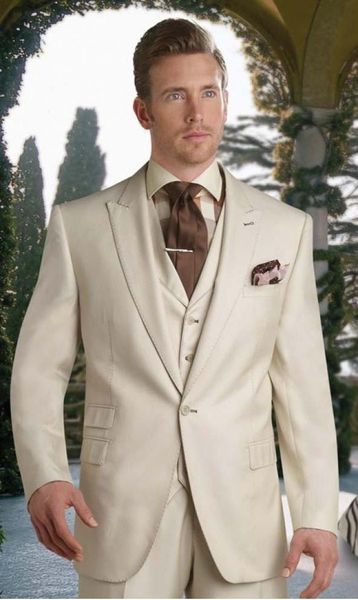 beige groom tuxedos peak lapel groomsman wedding 3 piece suit new fashion men business prom party jacket blazer(jacket+pants+tie+vest) 2280, Black;gray
beige groom tuxedos peak lapel groomsman wedding 3 piece suit new fashion men business prom party jacket blazer(jacket+pants+tie+vest) 2280, Black;gray