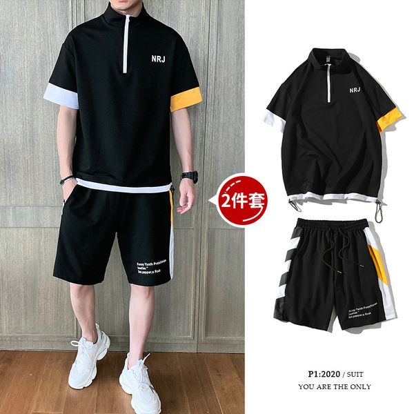 sports suit men's casual work clothes fashion brand korean version men's clothing students 2020 new ruffian handsome, Gray
sports suit men's casual work clothes fashion brand korean version men's clothing students 2020 new ruffian handsome, Gray