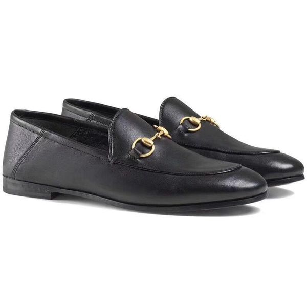 leather occupation shoes round head metal button woman dress shoes large size women shoes, Black
leather occupation shoes round head metal button woman dress shoes large size women shoes, Black