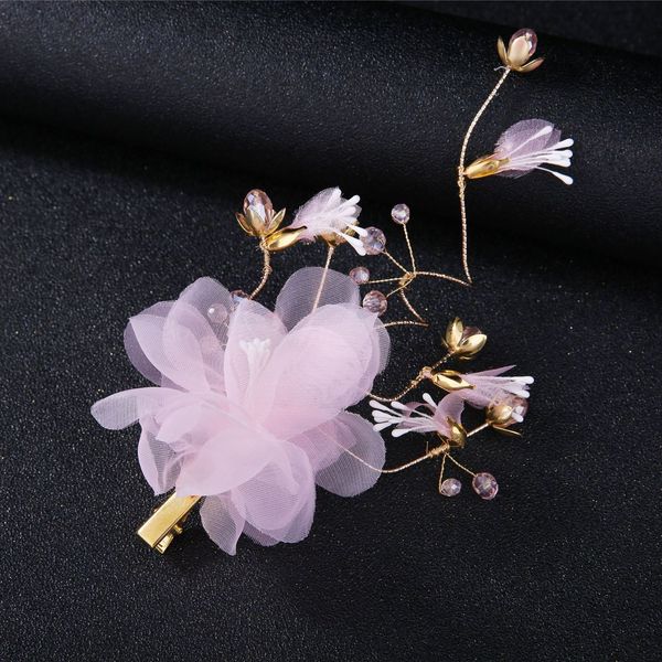 korean bride wedding headwear pink colour cloth edge clip hairpin hair decorate girl bridesmaid accessories, Silver
korean bride wedding headwear pink colour cloth edge clip hairpin hair decorate girl bridesmaid accessories, Silver