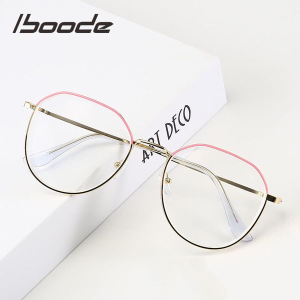iboode metal anti blue light spectacle glasses frames women men retro anti blue-ray optical glasses frame for male female oculos, White;black
iboode metal anti blue light spectacle glasses frames women men retro anti blue-ray optical glasses frame for male female oculos, White;black