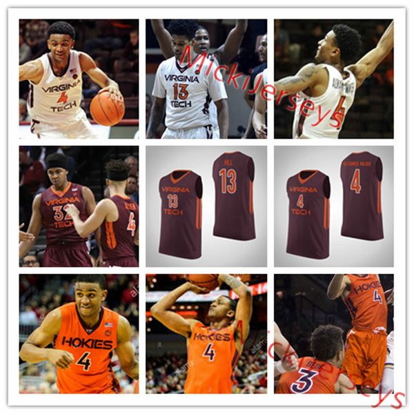 men custom virginia tech hokies basketball jersey nickeil alexander-walker justin robinson jonathan kabongo ahmed hill virginia tech jersey, Black
men custom virginia tech hokies basketball jersey nickeil alexander-walker justin robinson jonathan kabongo ahmed hill virginia tech jersey, Black