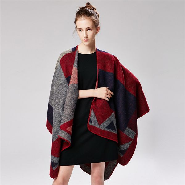 gradient geometric women autumn cape imitation cashmere national traveling capes ladies wraps shawl poncho bohemia for ladies, White
gradient geometric women autumn cape imitation cashmere national traveling capes ladies wraps shawl poncho bohemia for ladies, White