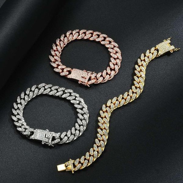 2020 hip hop iced out bling cz men bracelet fashion 20cm long miami cuban link bracelets male hiphop jewelry gifts, Black
2020 hip hop iced out bling cz men bracelet fashion 20cm long miami cuban link bracelets male hiphop jewelry gifts, Black