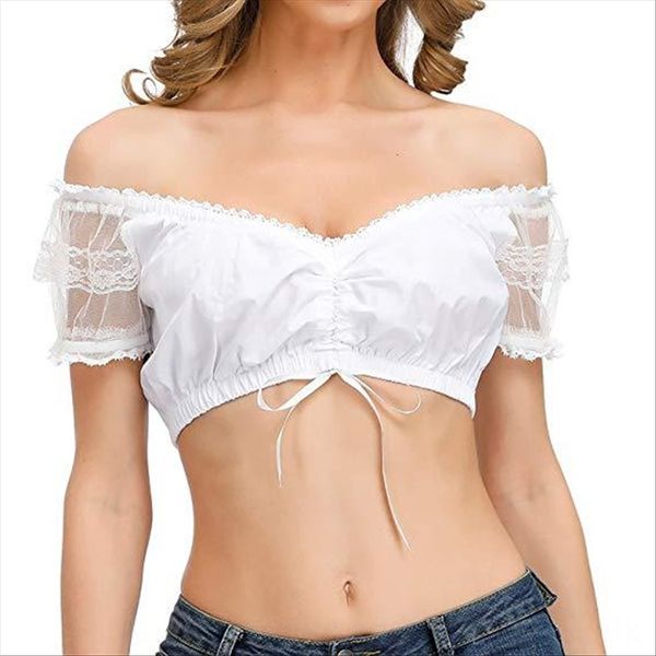 2019 german beer festival women's clothing white ding dong clothing small white bra-type small shirt short-sleeved shirt
2019 german beer festival women's clothing white ding dong clothing small white bra-type small shirt short-sleeved shirt