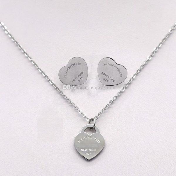 silver titanium stainless steel letter love heart t earrings necklace jewelry set for women wedding jewelry
silver titanium stainless steel letter love heart t earrings necklace jewelry set for women wedding jewelry