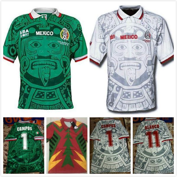 1998 mexico retro blanco hernandez blanco campos soccer jerseys uniforms home goalkeeper 1994 football jerseys shirt camiseta futbol s-xxl, Black;yellow
1998 mexico retro blanco hernandez blanco campos soccer jerseys uniforms home goalkeeper 1994 football jerseys shirt camiseta futbol s-xxl, Black;yellow