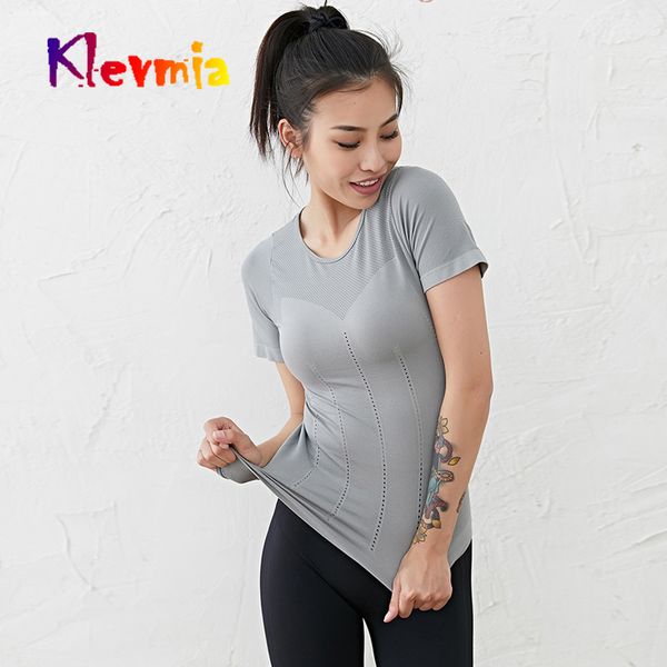 women seamless yoga short sleeve sports fitness clothing gym women workout t-shirt yoga shirt active wear femme, White;red
women seamless yoga short sleeve sports fitness clothing gym women workout t-shirt yoga shirt active wear femme, White;red