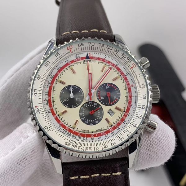 retro-style twa special edition leather strap luminous red hands 1884 mens watches quartz chronometer watch date white dial wristwatches, Slivery;brown
retro-style twa special edition leather strap luminous red hands 1884 mens watches quartz chronometer watch date white dial wristwatches, Slivery;brown
