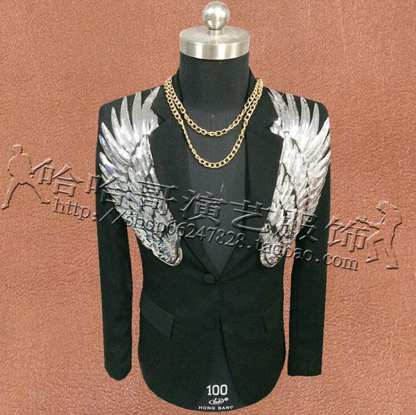 новый стиль wing блесток костюмы мужские костюмы дизайн homme terno сцену для певцов мужчины blazer танцевальная одежда куртка star style dr, White;black
новый стиль wing блесток костюмы мужские костюмы дизайн homme terno сцену для певцов мужчины blazer танцевальная одежда куртка star style dr, White;black