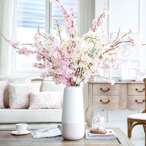 2 piezas de flores de cerezo seda artificial plantas árboles ramas ramo novia l boda decoración flores falsas
2 piezas de flores de cerezo seda artificial plantas árboles ramas ramo novia l boda decoración flores falsas