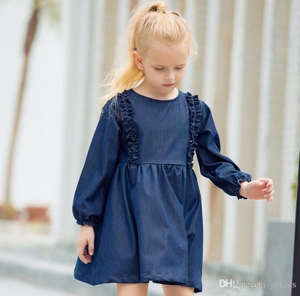 kids girls denim dress long sleeve princess skirt dress clothes outfit christmas gift for girls ing, Red;yellow
kids girls denim dress long sleeve princess skirt dress clothes outfit christmas gift for girls ing, Red;yellow