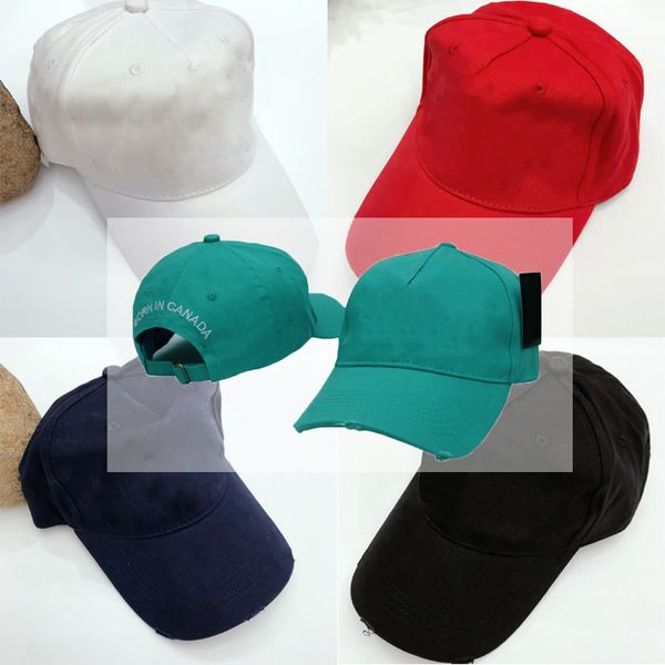IC Cap Cotton Luxury Cap Ic Embroidery Hats For Men Cap 6 Panel Black Brand DSD2 Baseball Caps