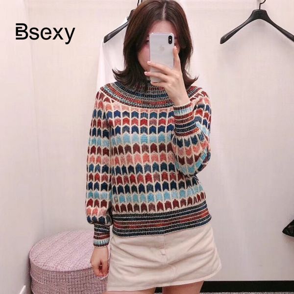 women's sweaters runway designer women and pullovers 2021 fall winter striped pattern female knitting ladies jumper christmas clothing, White;black
women's sweaters runway designer women and pullovers 2021 fall winter striped pattern female knitting ladies jumper christmas clothing, White;black