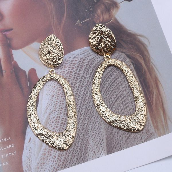 gold trendy jewelry irregular earrings hollow geometric drop earrings pendientes metal small earrings new arrival party, Silver
gold trendy jewelry irregular earrings hollow geometric drop earrings pendientes metal small earrings new arrival party, Silver