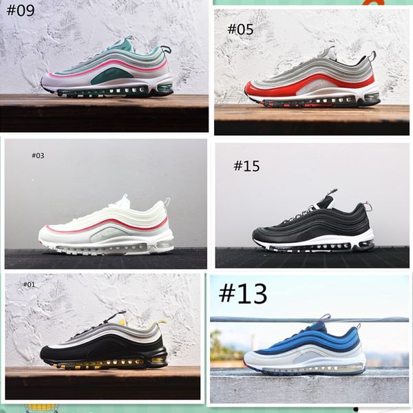 97 black bullet stock x mschf x inri jesus running shoes men women 97s reflective bred red leopard triple black sports sneakers 36-45
97 black bullet stock x mschf x inri jesus running shoes men women 97s reflective bred red leopard triple black sports sneakers 36-45