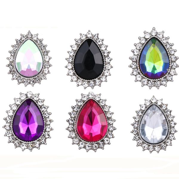 10pcs/lot new crystal water drop snap buttons fit 18mm metal snap button bracelets bangles button jewelry, Golden;silver
10pcs/lot new crystal water drop snap buttons fit 18mm metal snap button bracelets bangles button jewelry, Golden;silver