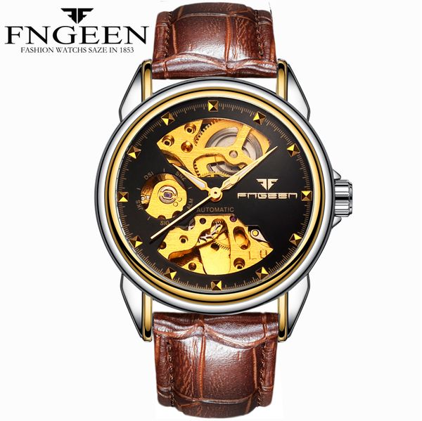 brown leather mechanical wristwatch men skeleton business automatic watch for men brand zegarek meski, Slivery;brown
brown leather mechanical wristwatch men skeleton business automatic watch for men brand zegarek meski, Slivery;brown