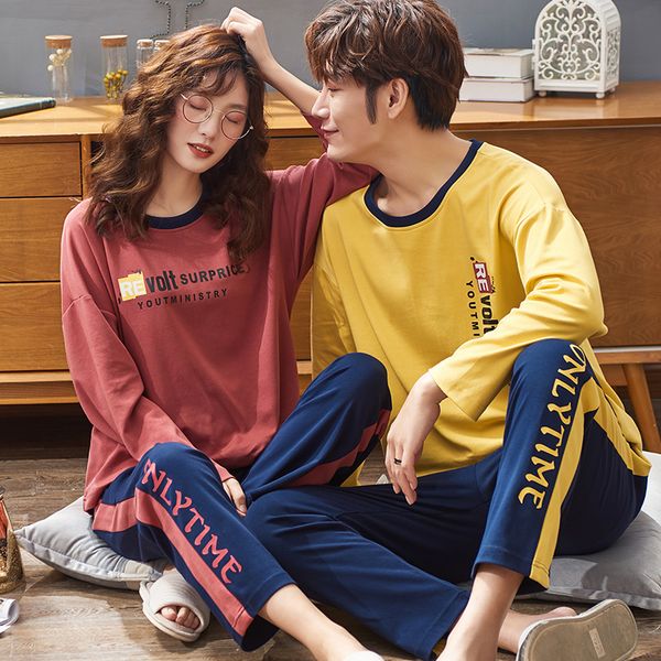 couple pajama sets full cotton pijamas sleepwear his-and-her home suit pyjama for lover man woman lovers' clothes, Black;red
couple pajama sets full cotton pijamas sleepwear his-and-her home suit pyjama for lover man woman lovers' clothes, Black;red