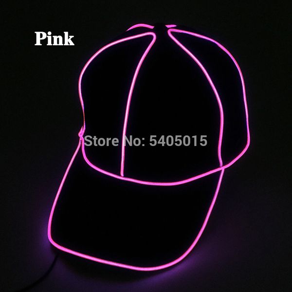 new luminous sports baseball caps glowing party hats novelty el wire caps for night club glow party supplies by dc1.5v
new luminous sports baseball caps glowing party hats novelty el wire caps for night club glow party supplies by dc1.5v