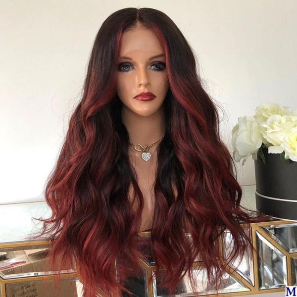 ombre 1b/red 13x6 lace front human hair wigs for black women 180density pre plucked 360 lace frontal wigs bleached knots, Black;brown
ombre 1b/red 13x6 lace front human hair wigs for black women 180density pre plucked 360 lace frontal wigs bleached knots, Black;brown