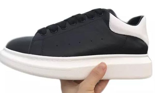 2019 новый мужская женская мода роскошные белые кожаные туфли на платформе плоские повседневная обувь леди черный красный розовый sneakersr0, Black
2019 новый мужская женская мода роскошные белые кожаные туфли на платформе плоские повседневная обувь леди черный красный розовый sneakersr0, Black