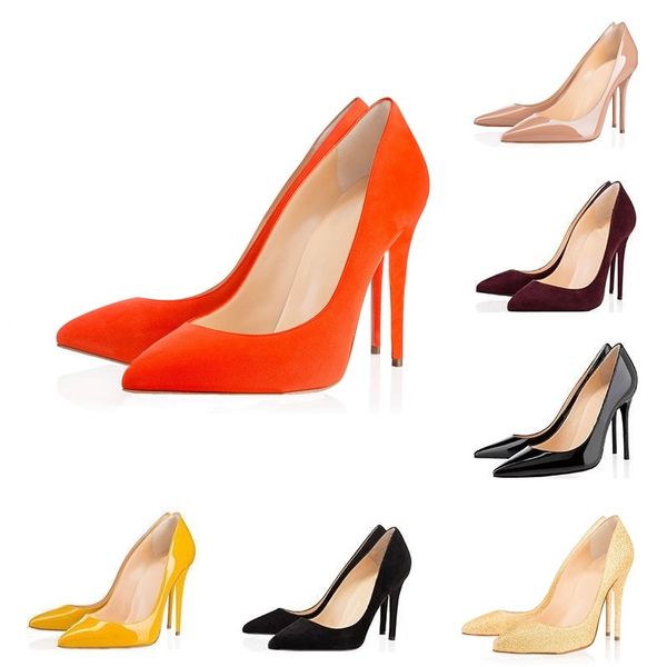 wholesale so kate styles 12cm high heels shoes fashion red bottom nude color genuine leather point toe women pumps rubber wedding shoes, Black
wholesale so kate styles 12cm high heels shoes fashion red bottom nude color genuine leather point toe women pumps rubber wedding shoes, Black