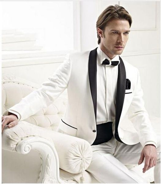 shawl lapel wedding tuxedos slim fit suits for men groomsmen suit two pieces prom formal suits (jacket+pants+tie) 417, Black;gray
shawl lapel wedding tuxedos slim fit suits for men groomsmen suit two pieces prom formal suits (jacket+pants+tie) 417, Black;gray