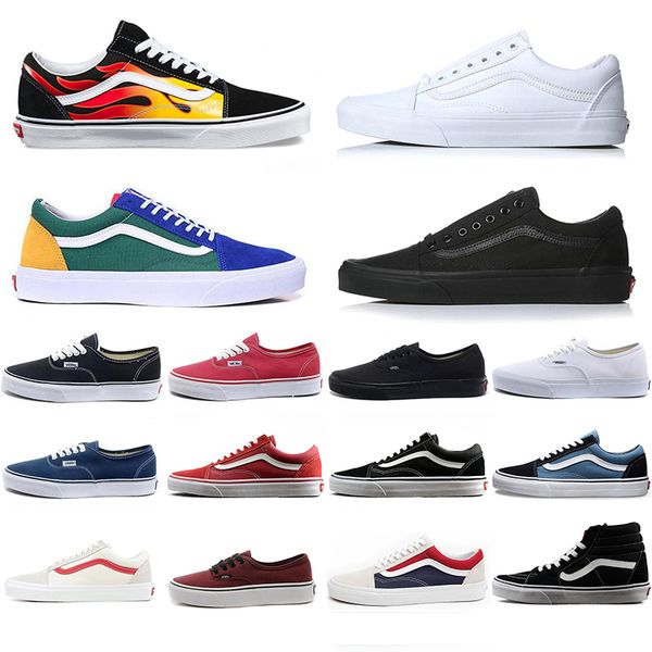 fashion van designer shoes old skool fear of god off the wall men women canvas sneakers triple black white skate casual shoes, White;red
fashion van designer shoes old skool fear of god off the wall men women canvas sneakers triple black white skate casual shoes, White;red