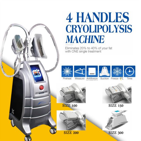 popular effective 4 handles fat reduction cryolipolysis slimming cool body sculpting fat ing machine for salon use
popular effective 4 handles fat reduction cryolipolysis slimming cool body sculpting fat ing machine for salon use