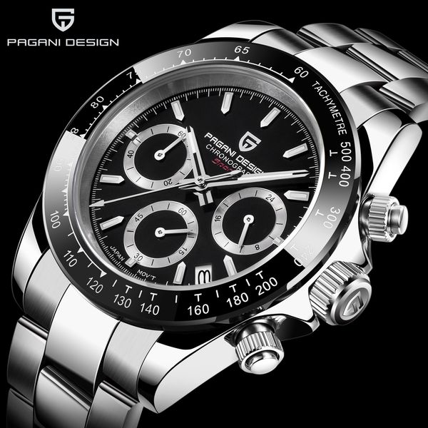 pagani mens watches brand luxury wristwatch quartz clock black watch men waterproof sport chronograph relogio masculino t200620, Slivery;brown
pagani mens watches brand luxury wristwatch quartz clock black watch men waterproof sport chronograph relogio masculino t200620, Slivery;brown