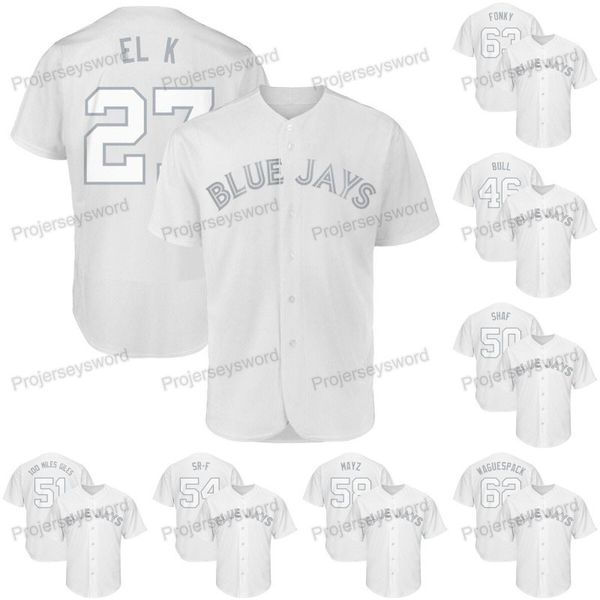 Toronto Blue Vlad Guerrero Jr. 2019 Players Weekend Jays Jersey Brock Stewart Sam Gaviglio Zack Godley Justin Shafer Tim Mayza Wilmer Font
Toronto Blue Vlad Guerrero Jr. 2019 Players Weekend Jays Jersey Brock Stewart Sam Gaviglio Zack Godley Justin Shafer Tim Mayza Wilmer Font