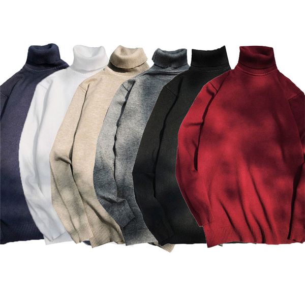 new men harajuku solid knitted sweaters long sleeve pullover turtleneck warm stretch sweater male slim basic sweaters winter, White;black
new men harajuku solid knitted sweaters long sleeve pullover turtleneck warm stretch sweater male slim basic sweaters winter, White;black