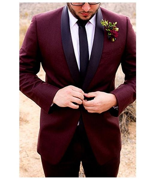 burgundy wedding tuxedos for groom mens suits one button shawl lapel custom made formal men suits two piece (jacket + pants, Black;gray
burgundy wedding tuxedos for groom mens suits one button shawl lapel custom made formal men suits two piece (jacket + pants, Black;gray